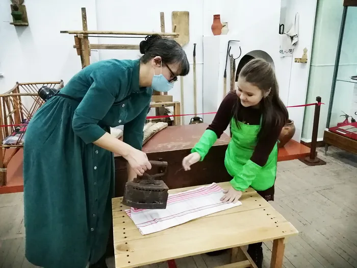 Знакомство с духовым утюгом