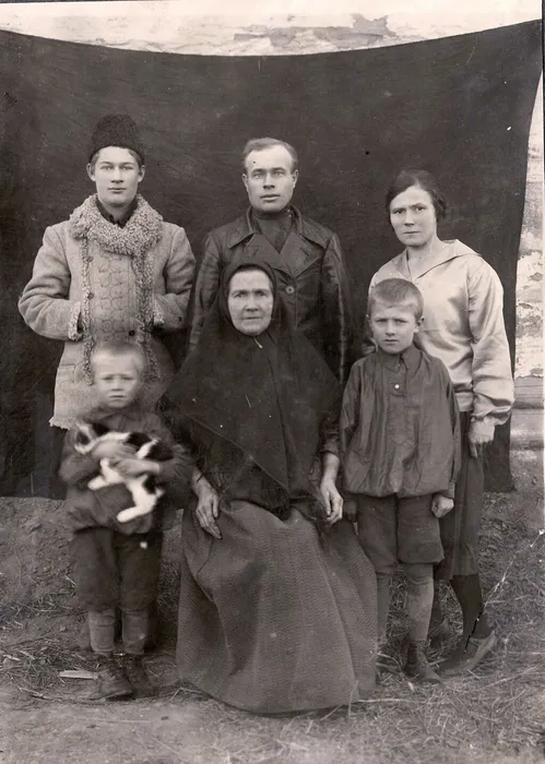 Семья Косинских. 1930 гг