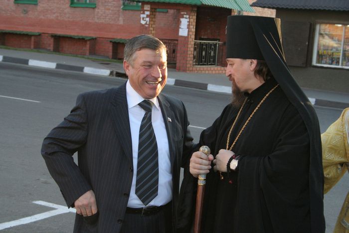 2006. Кретов А.А. и архиепископ Иоанн.