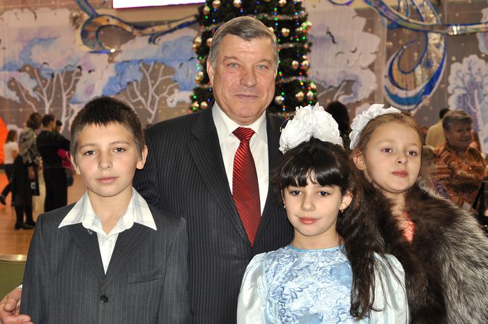 2011. Кретов А.А. на Новогодней елке